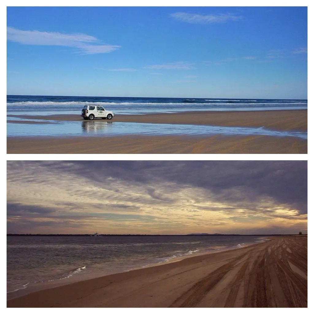 Fraser Island beach