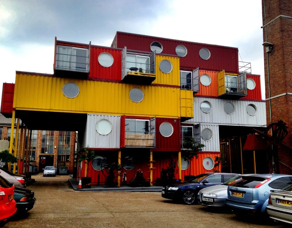 container city at trinity buoy wharf