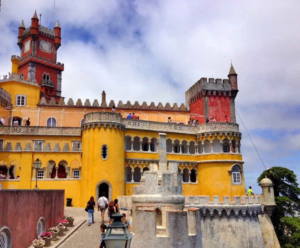 Pena Palace in Sintra, one of the best castles in Sintra.