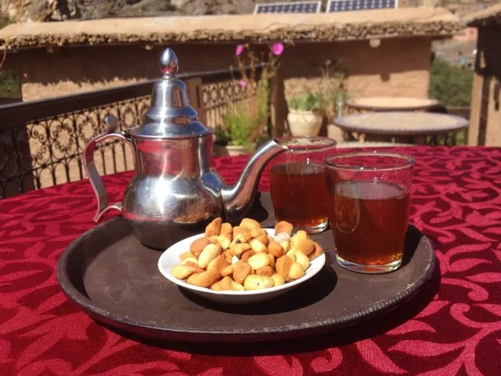 tea mint kasbah du toubkal