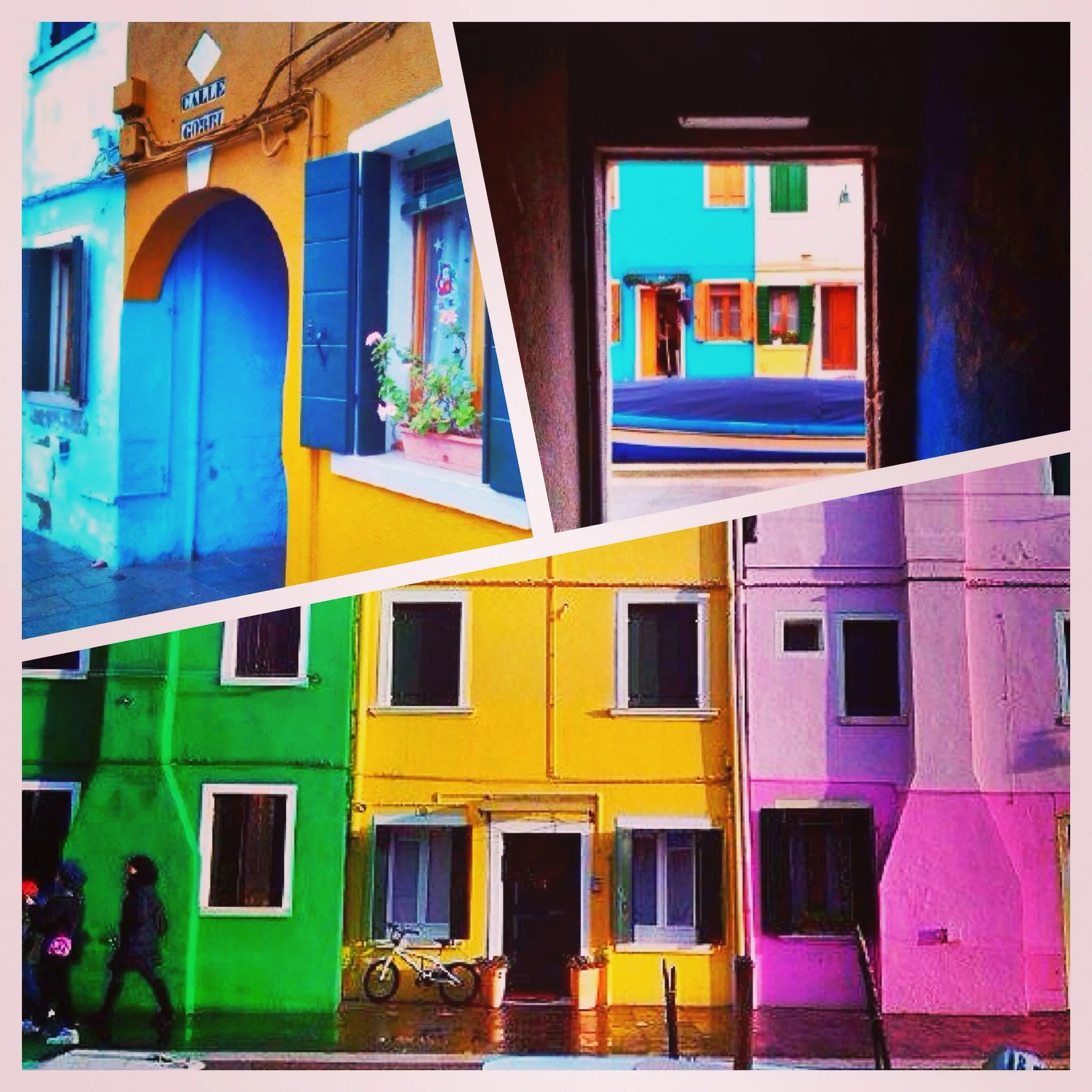 burano venice coloured houses