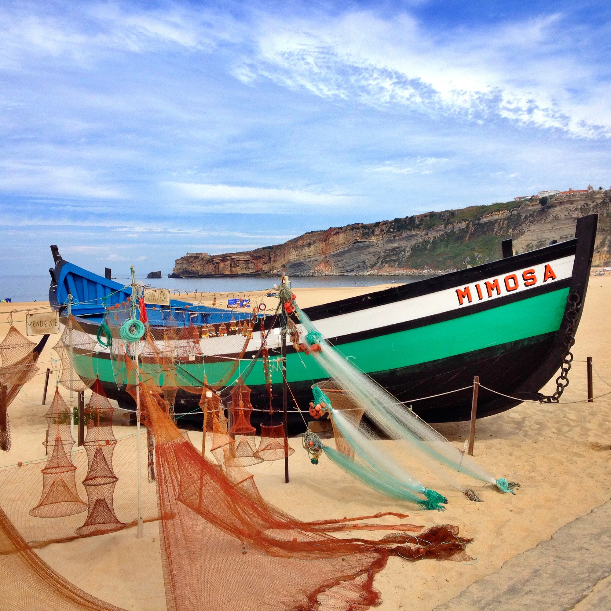 nazare portugal beach