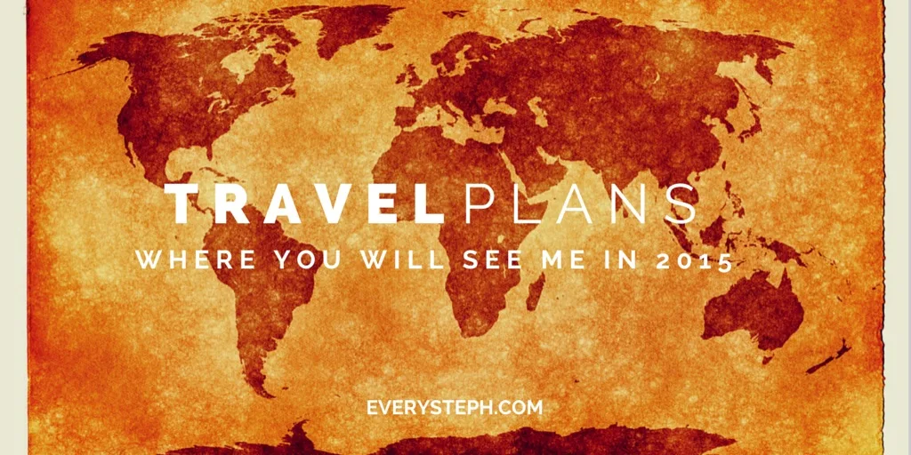 travel plans 2015