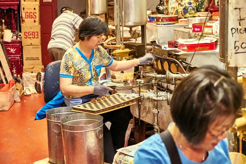 Golden Gate Fortune Cookie factory, San Francisco