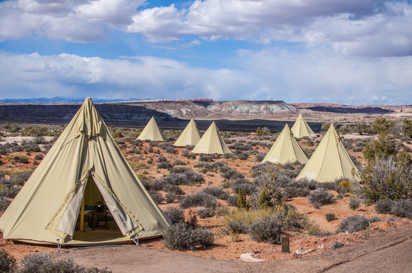 12 Epic Glamping Destinations in the Usa - Moab Under Canvas, Utah. Photo by Moab under Canvas - Read more on everysteph.com