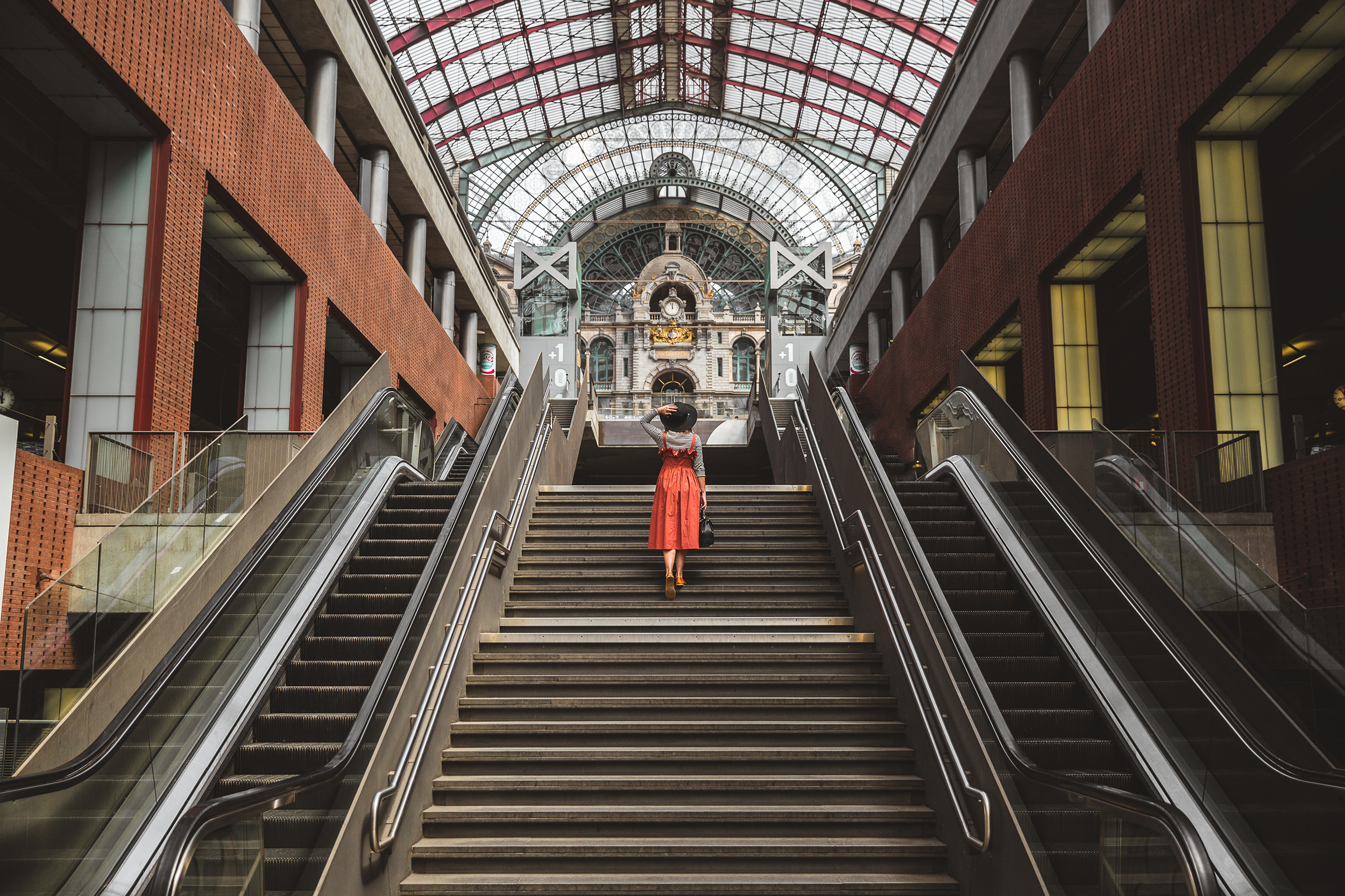 Orange Ruffles In Antwerp Belgium Every Steph