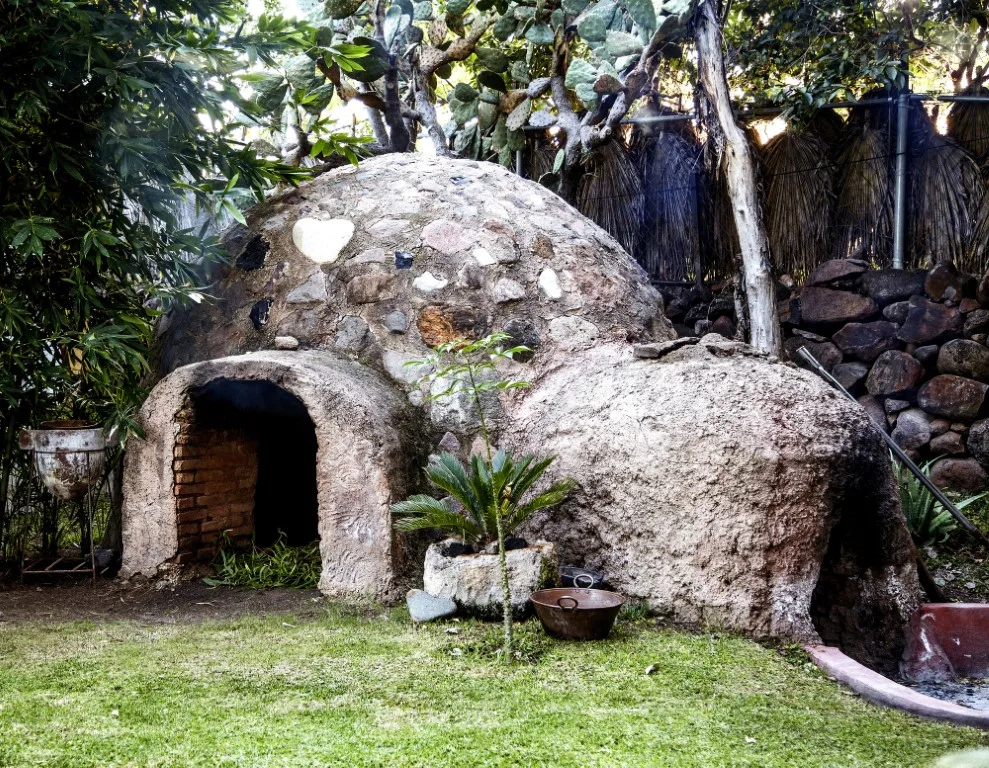 A temazcal house