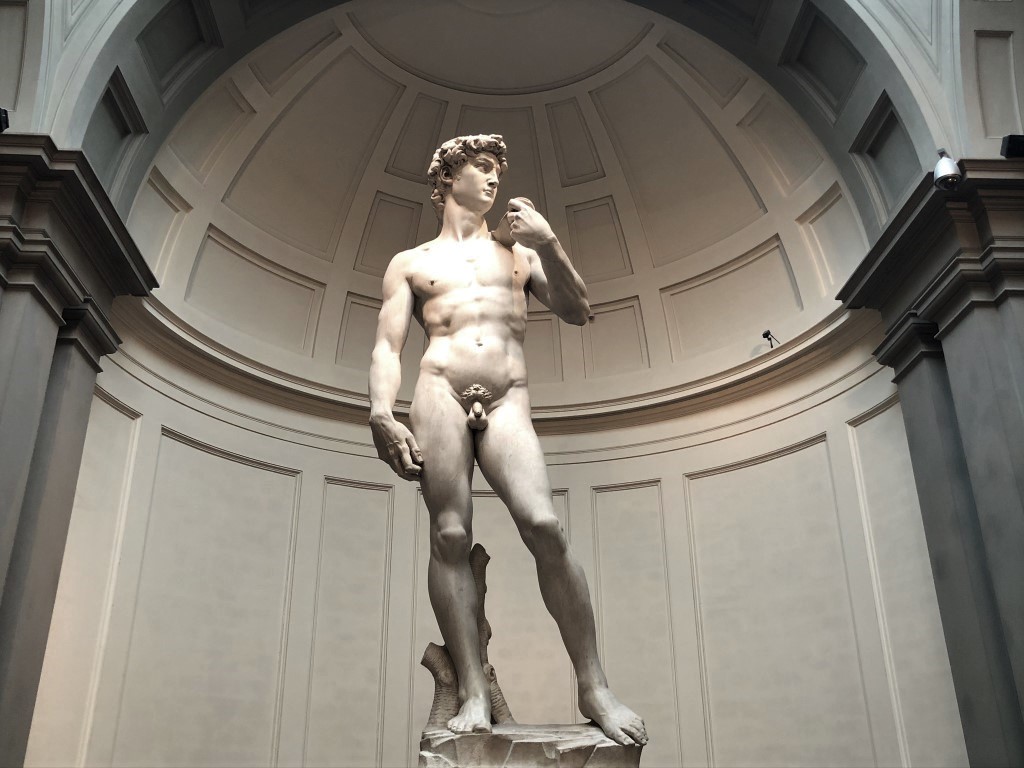 The statue of David in Florence