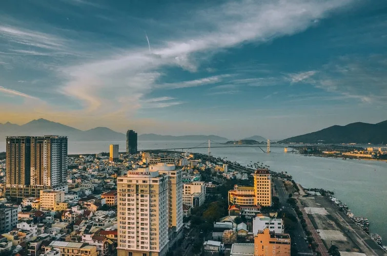 The city of Da Nang