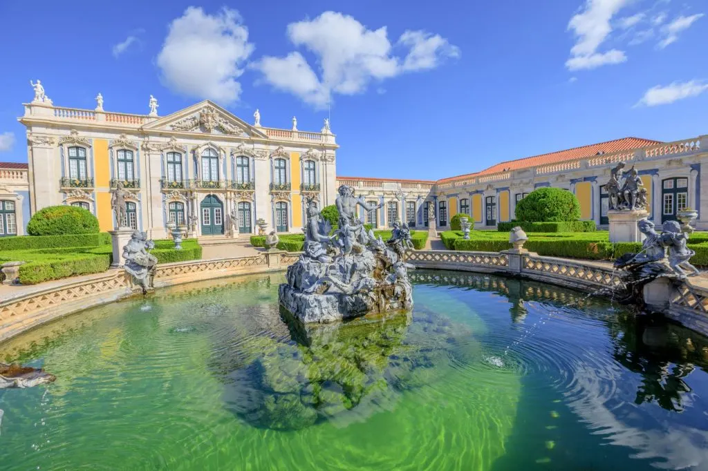 National Palace of Queluz in Portugal