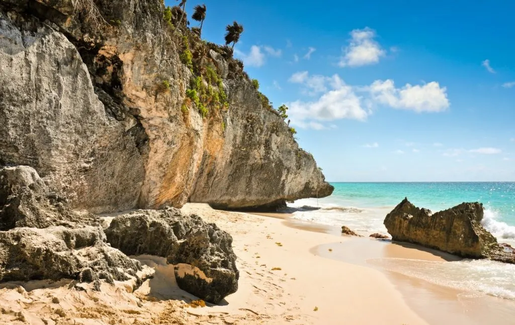 Image of Tulum South Beach in Mexico