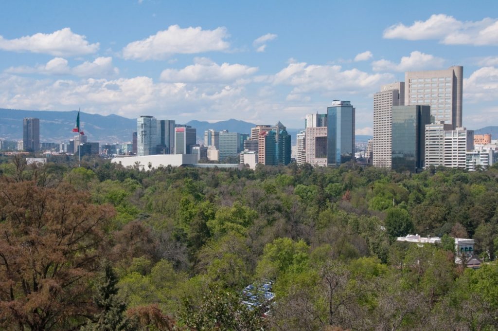 Chapultepec Park in Mexico City 