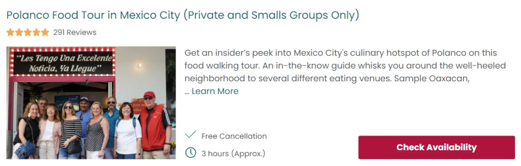 3 Mexico City Tour Options 