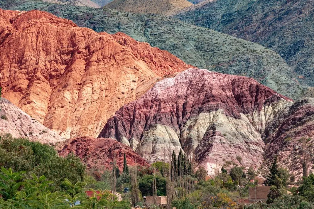 Colorful mountains in Northern Argentina