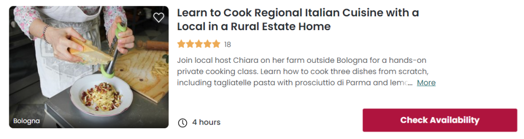 Learn to Cook Regional Italian Cuisine with a local in a Rural Estate Home 