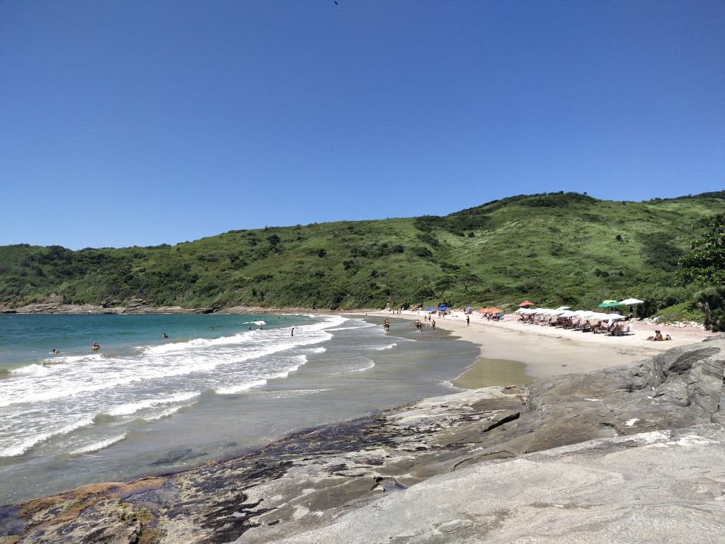 A beach in Buzios, Brazil