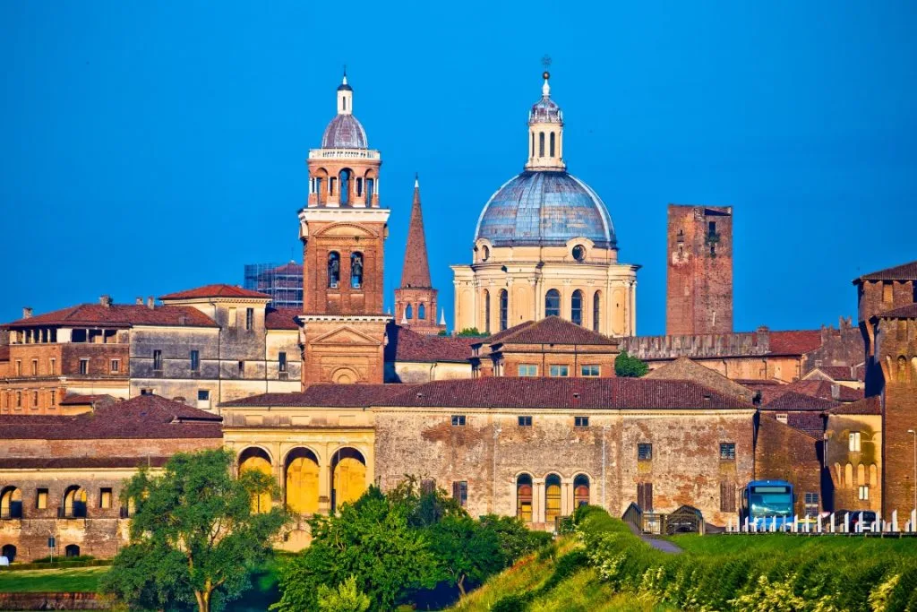 An image of Mantua skyline