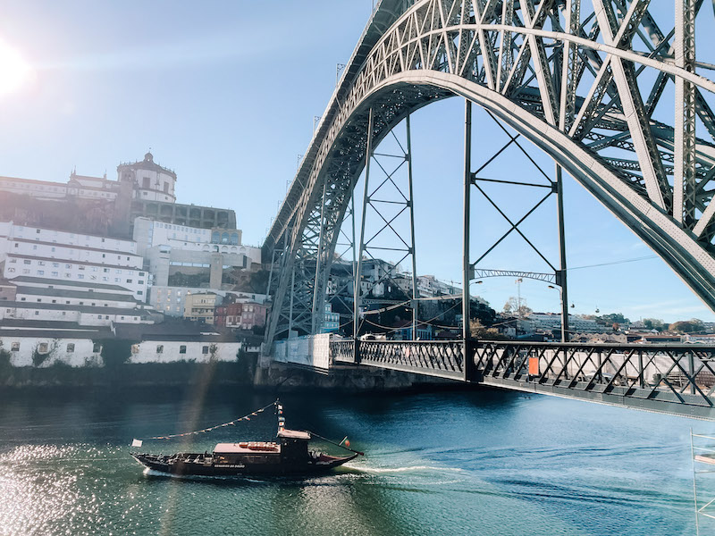 Image of Dom Luis I Bridge in Porto 