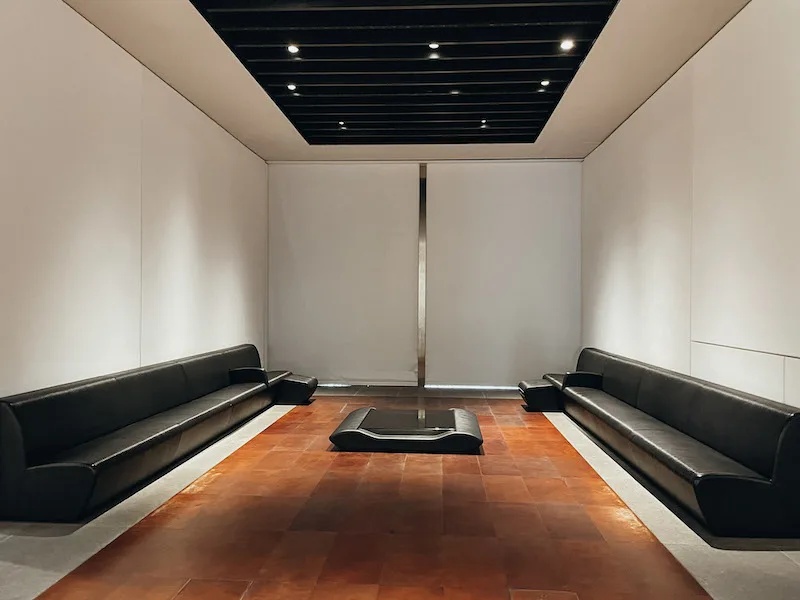 A resting area in Louvre Abu Dhabi Museum