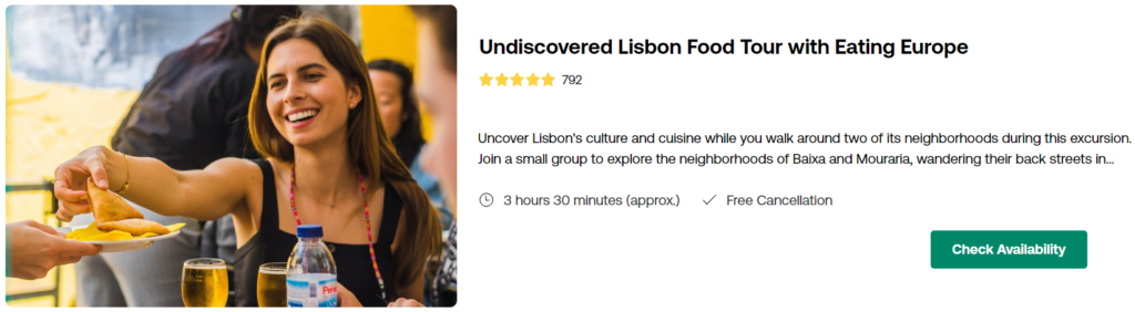 Undiscovered Lisbon Food Tour with Eating Europe