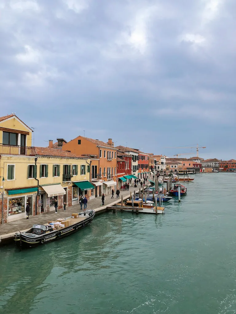 The colorful island of Burano near Venice