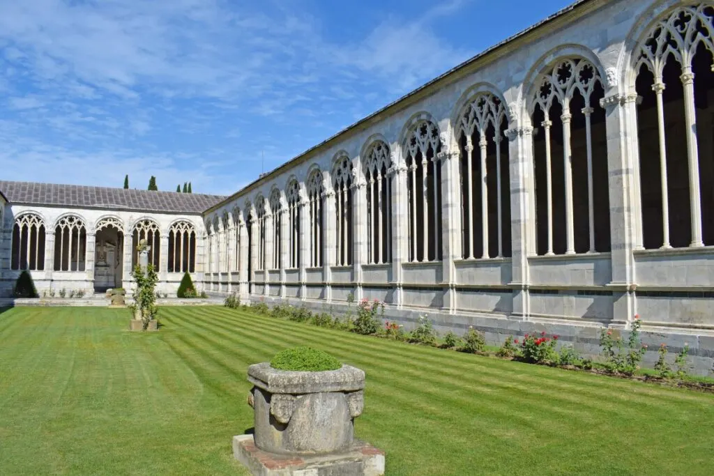 Image of the Camposanto Monumentale Cemetery in Pisa, Italy