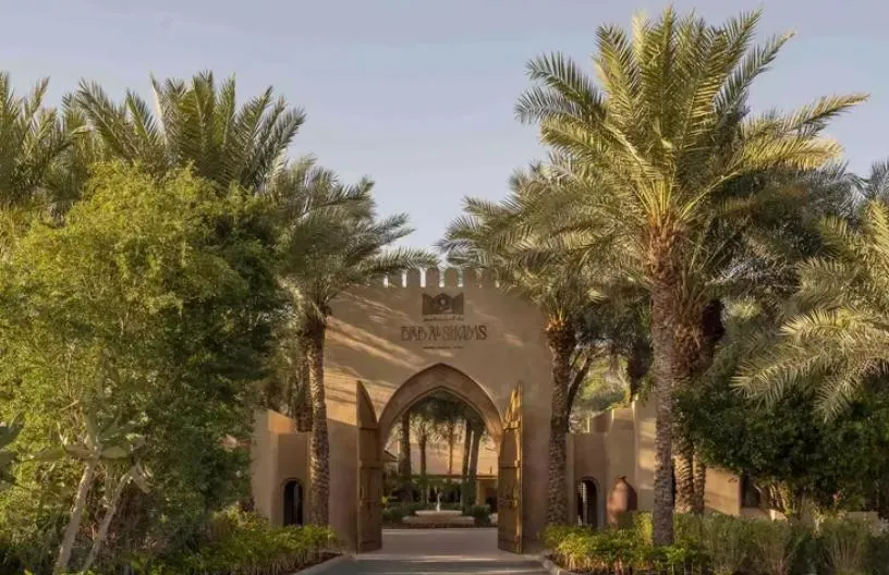 Entrance to Bab Al Shams, one of the best Dubai Desert Resorts & Hotels