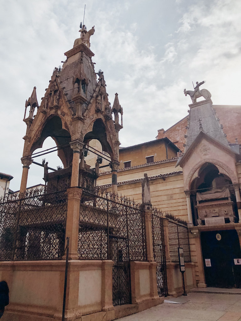 Image of the Scaliger Tombs in Verona