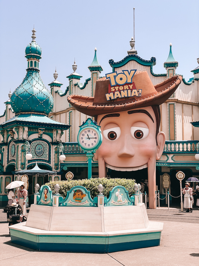 A Toy Story-themed setting in Disney Sea Tokyo